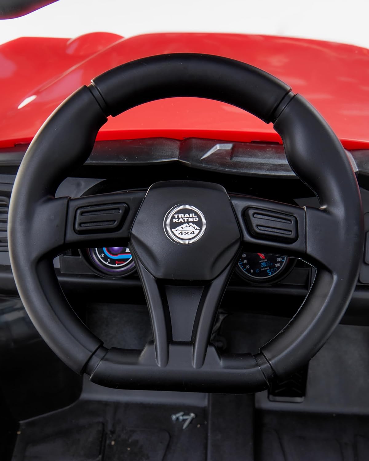 Electric Ride on for Kids | Battery Car For 1 to 7 Year Kids | Car For Kids with Swing Option, Music System, Spring Suspension and Remote Control- Red