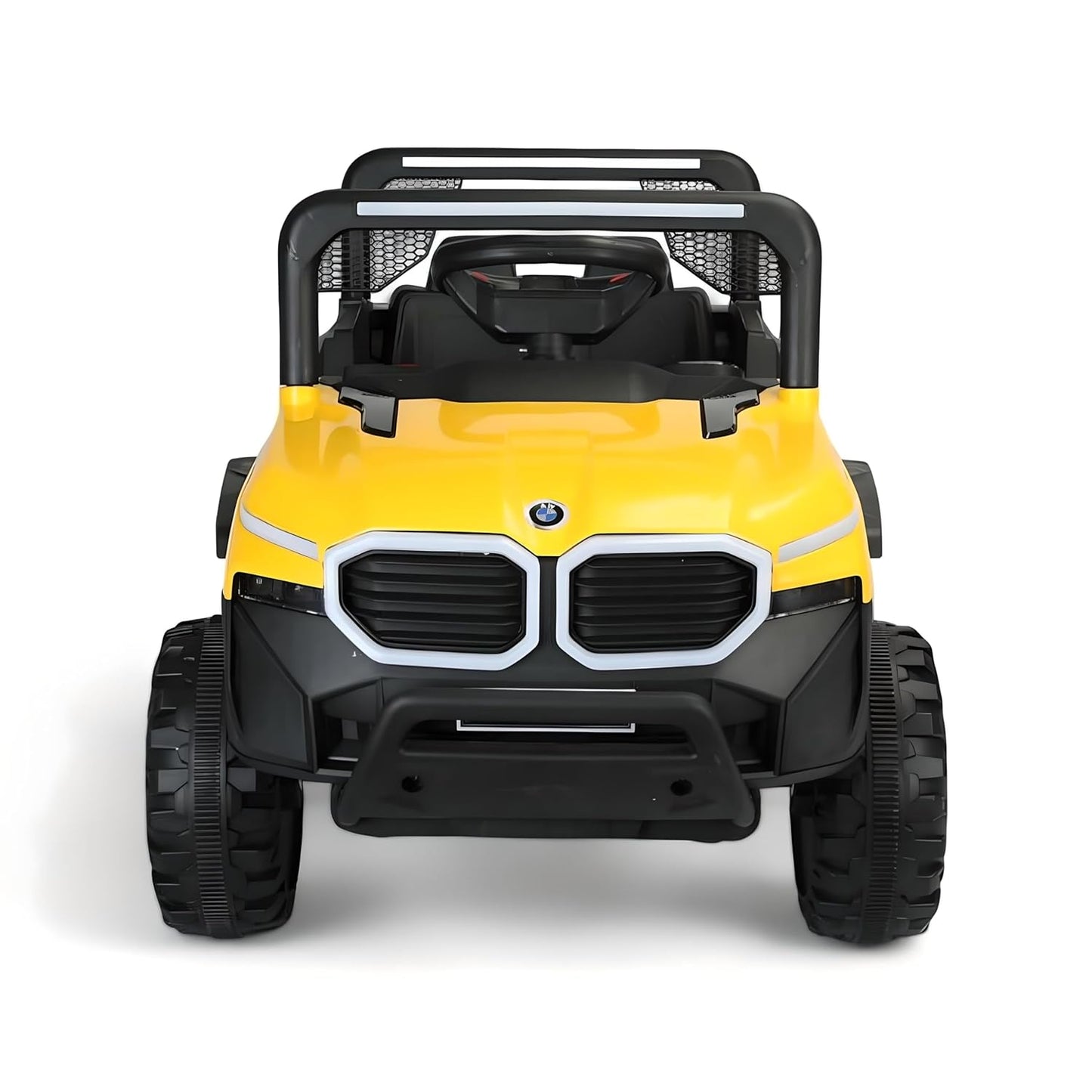 Battery-Operated Ride-on Jeep for Kids | Battery car For Kids | Suitable for Children Aged 1 to 6 Years - Yellow