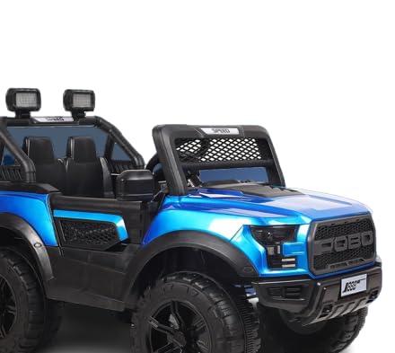Battery Operated 4x4 Big Size Jeep 12V Battery Jeep Battery Operated Ride On - Blue