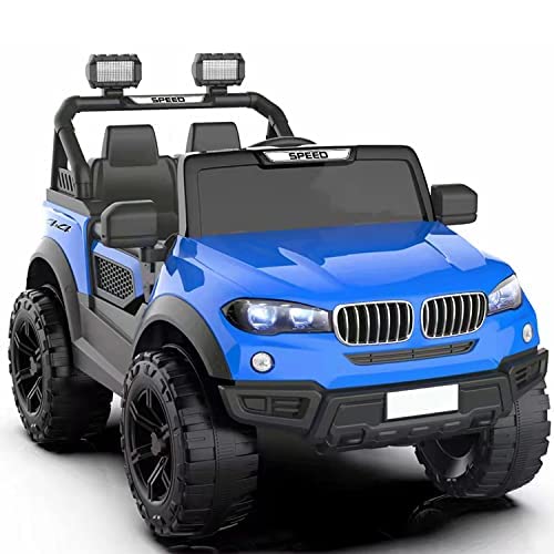 Kids Speed-888 Ride-On 12V 7ah Rechargeable Battery Operated Designed Jeep for 1 to 7 Year Kids