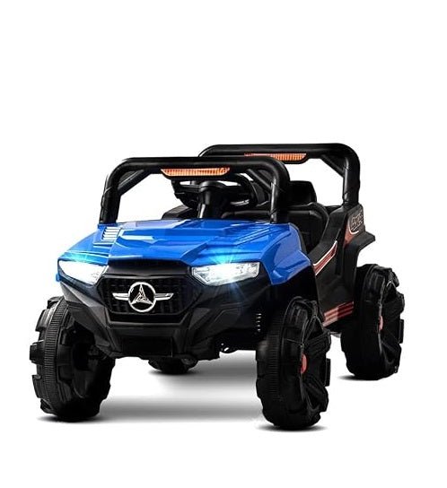 Sport Jeep | Car 12V Rechargeable Battery Operated Ride on Jeep for Kids | 2 to 4 Years Boys & Girls - Blue