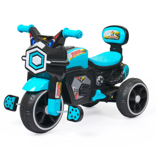 Ayaan Toys Baby Tricycle for Kids 1–3 Years | Non-Electric Kids Trike with Music & Horn and Light | Durable Pedal Tricycle with EVA Wheels & Safety Backrest | Boys & Girls Ride-On Cycle – SkyBlue