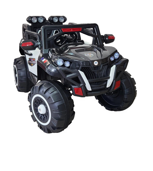 Electric Ride on for Kids | Battery Car For 1 to 7 Year Kids | Car For Kids with Swing Option, Music System, Spring Suspension and Remote Control- Black