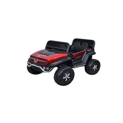 Battery Operated Ride on Jeep for Kids with Music, Lights and Swing- Electric Remote Control Ride on Jeep for Children to Drive of Age 1 to 6 Years-Matelic Red