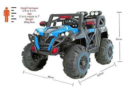 Battery Operated Car for Kids – Model 2188 | Electric Ride-On with LED Lights, Music & Remote Control