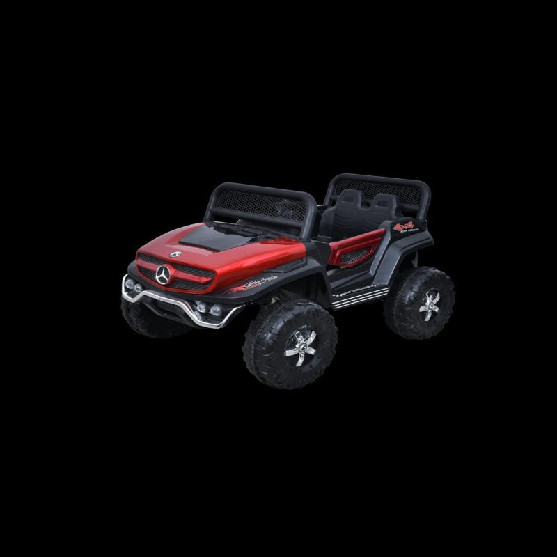 Battery Operated Ride on Jeep for Kids with Music, Lights and Swing- Electric Remote Control Ride on Jeep for Children to Drive of Age 1 to 6 Years-Matelic Red