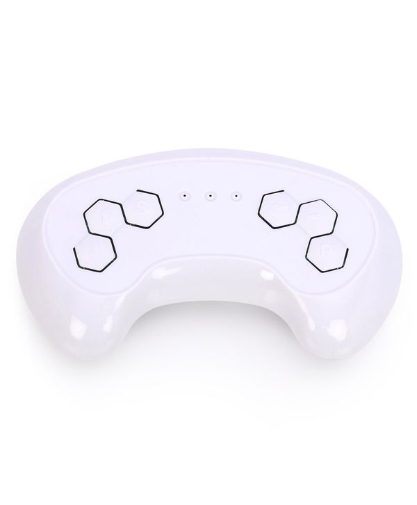 Electric Ride on Jeep for Kids with Music, Led Lights, Swing, Bluetooth Remote and 12V Battery Operated Car for 1 to 4 Years Children to Drive (Blue)