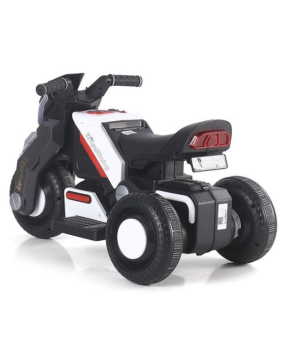 Kids Electric Ride-On Bike – 6V Battery Powered, Yellow with Music & LED Light (Ages 1–4)