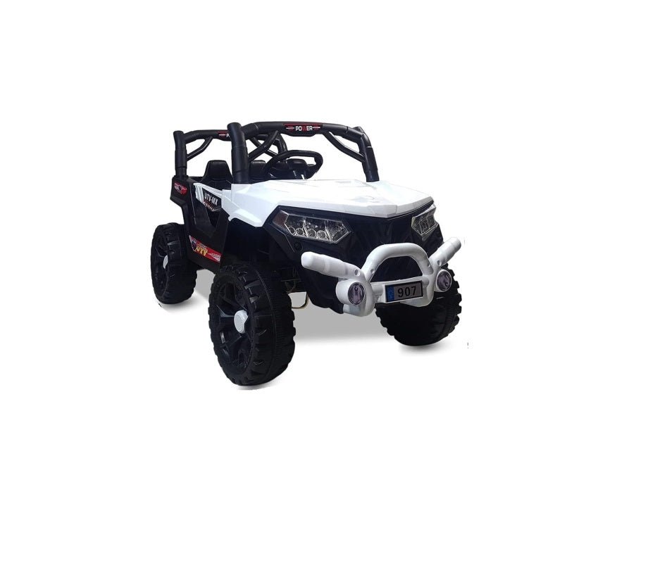 Kids Ride on Battery Operated Jeep for 1 to 4 Year Kids | Girls | Boys | Children | Giant Jeep (White)