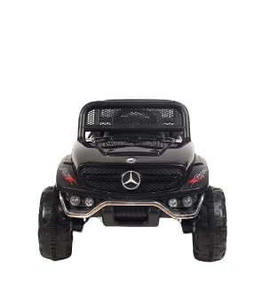 Battery Operated Ride on Jeep for Kids with Music, Lights and Swing- Electric Remote Control Ride on Jeep for Children to Drive of Age 1 to 6 Years- Black