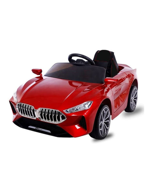 Rechargeable Battery Operated Ride on Car with Swing. Music, Lights and Bluetooth Remote- The Sports Look Electric Car for Kids of Age 1 to 6 Years (Metallic Red)