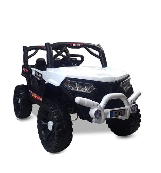 Kids Ride on Battery Operated Jeep for 1 to 4 Year Kids | Girls | Boys | Children | Giant Jeep (White)