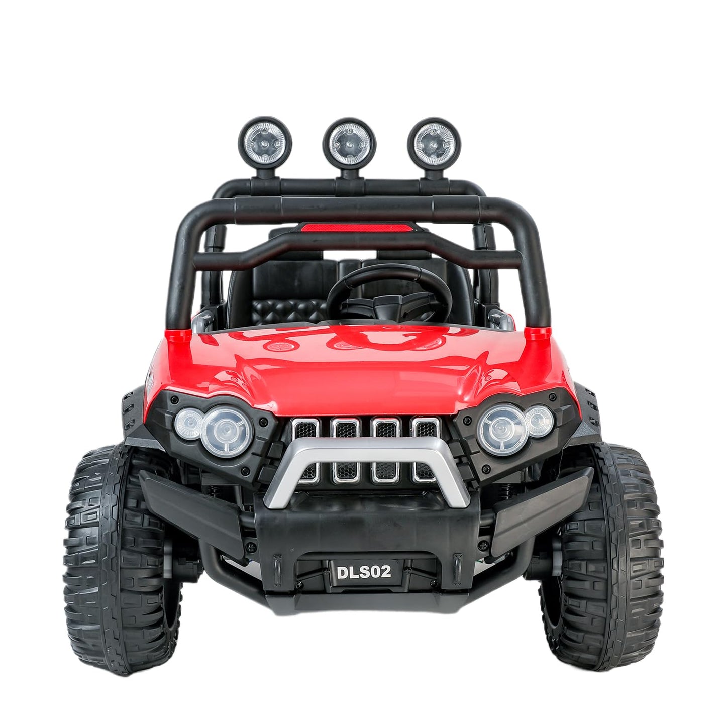 Electric Ride on for Kids | Battery Car For 1 to 7 Year Kids | Car For Kids with Swing Option, Music System, Spring Suspension and Remote Control- Red