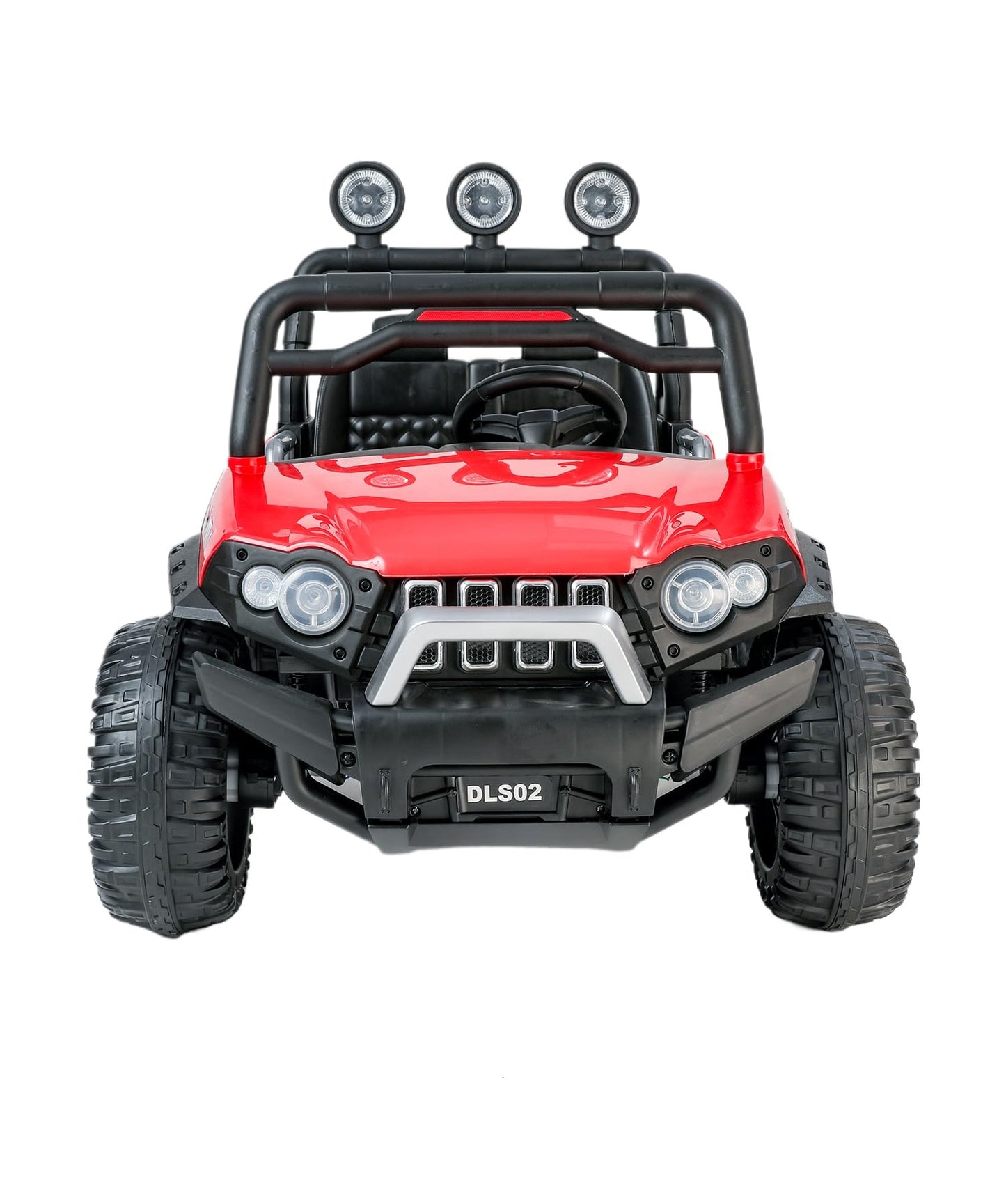 Electric Ride on for Kids | Battery Car For 1 to 7 Year Kids | Car For Kids with Swing Option, Music System, Spring Suspension and Remote Control- Red