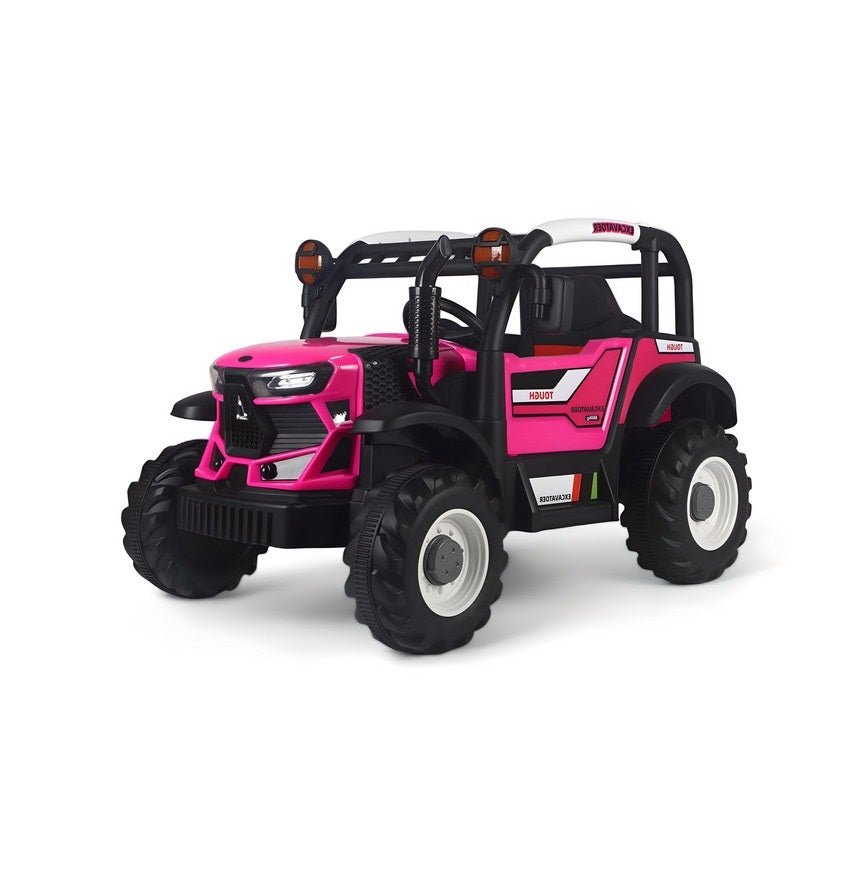 Electric Ride on for Kids | Battery Car For 1 to 7 Year Kids | Car For Kids with Swing Option, Music System, Spring Suspension and Remote Control- Pink