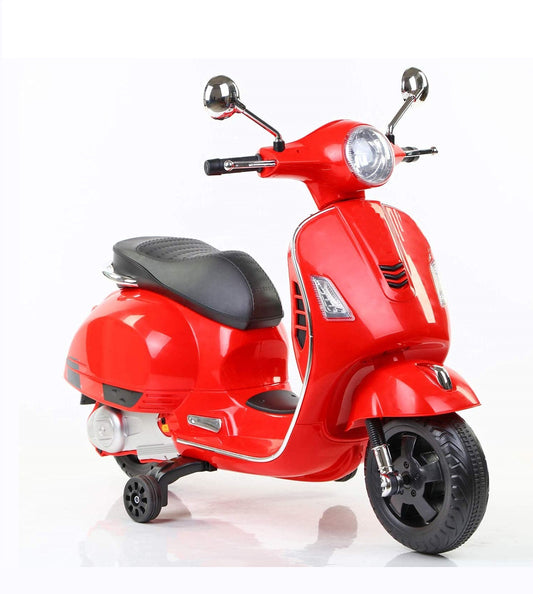 Electric Scooter for Kids | Scooter for Child | Battery Scooter with Foot Accelerator-Red