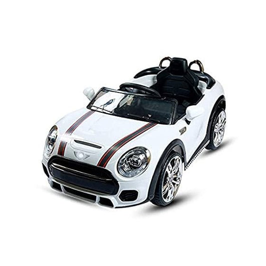 Mini Cooper Car with Openable Doors, Pull Back, Blinking Headlights and Music with Projectable