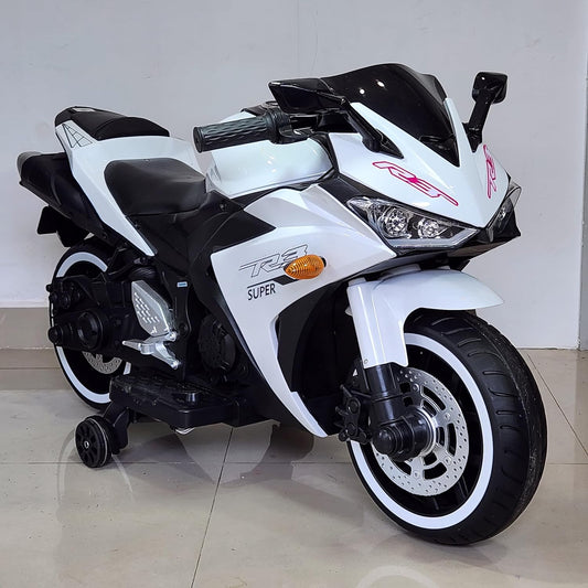 Electric Bike R3 for Kids | Battery Bike |  Electric Ride-On for Kids [Ages 2 to 5 Years- White