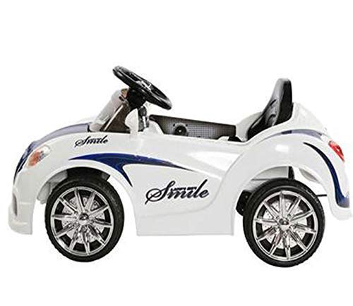 Battery Operated Car For Kids | Smiley Battery Operated Ride on car for Kids- Color Blue 1 to 4 Year