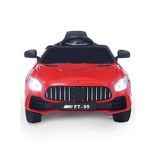 Kids Ride on Car with 12V Battery, Music and Swing Option, Parental Remote-Red Age - 1 to 4 Years