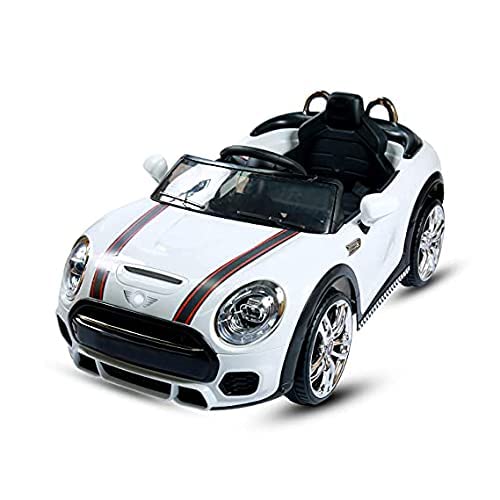 Mini Cooper Car with Openable Doors, Pull Back, Blinking Headlights and Music with Projectable