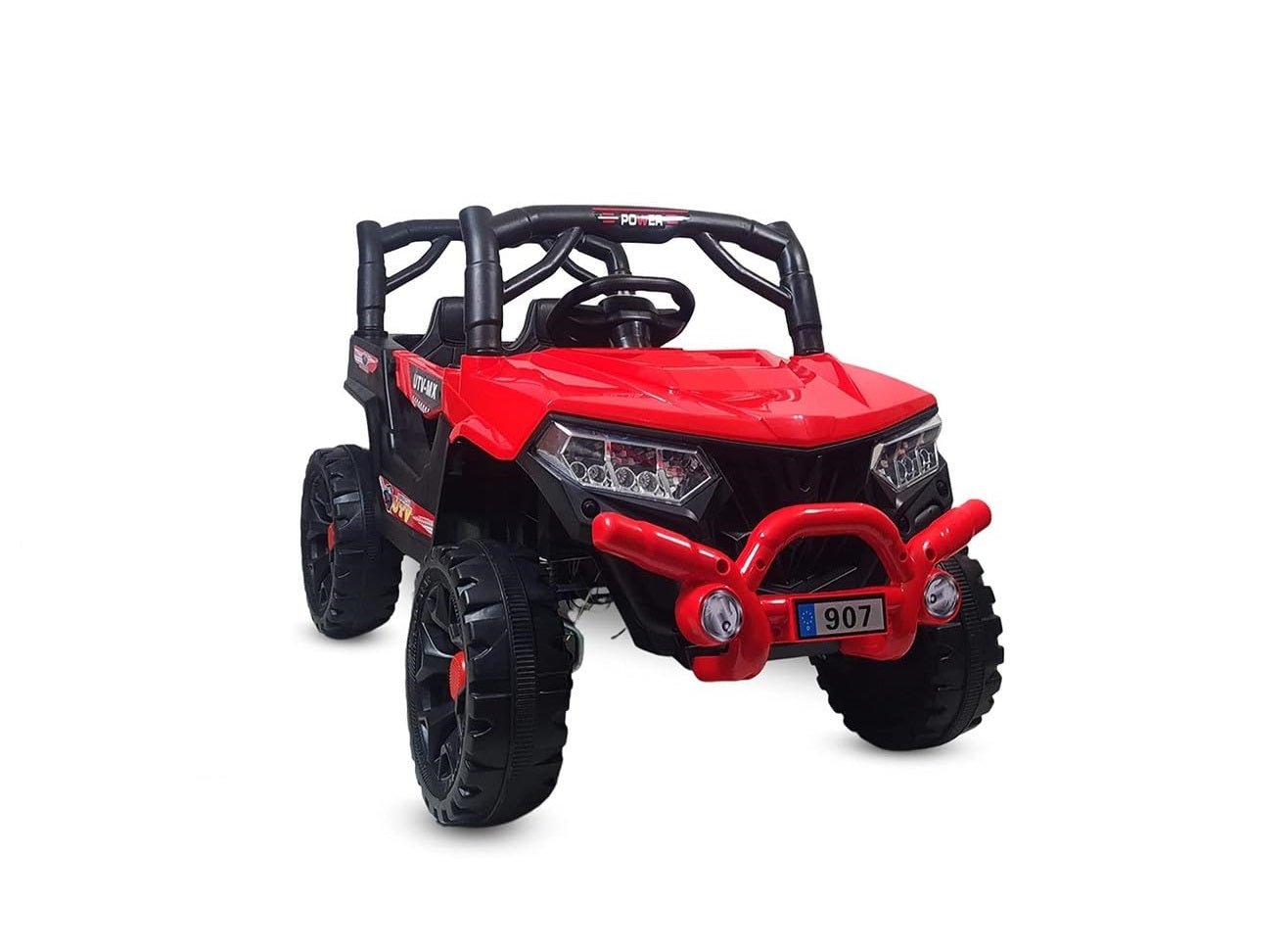 Kids Ride on Battery Operated 1031  Jeep for 1 to 4 Year Kids | Girls | Boys | Children | Giant Jeep (Red)