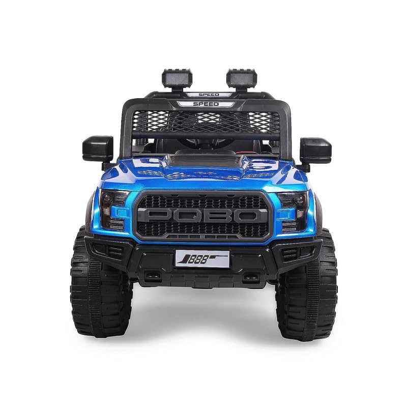 Battery Operated 4x4 Big Size Jeep 12V Battery Jeep Battery Operated Ride On - Blue