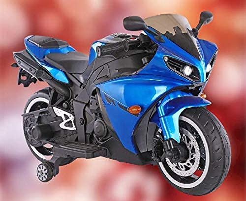 Yamaha R1 Ride-on Battery Bike, 1 to 4 yrs - Blue