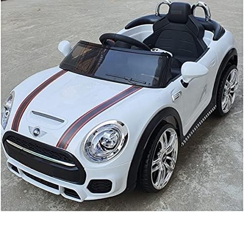 Mini Cooper Car with Openable Doors, Pull Back, Blinking Headlights and Music with Projectable