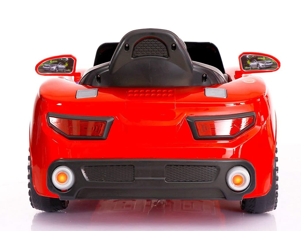 Battery Operated Car For Kids | PH518 12V Battery Operated Ride on Car for Kids with Music, Lights and Remote Control, Red Age - 1 to 2.5 Years