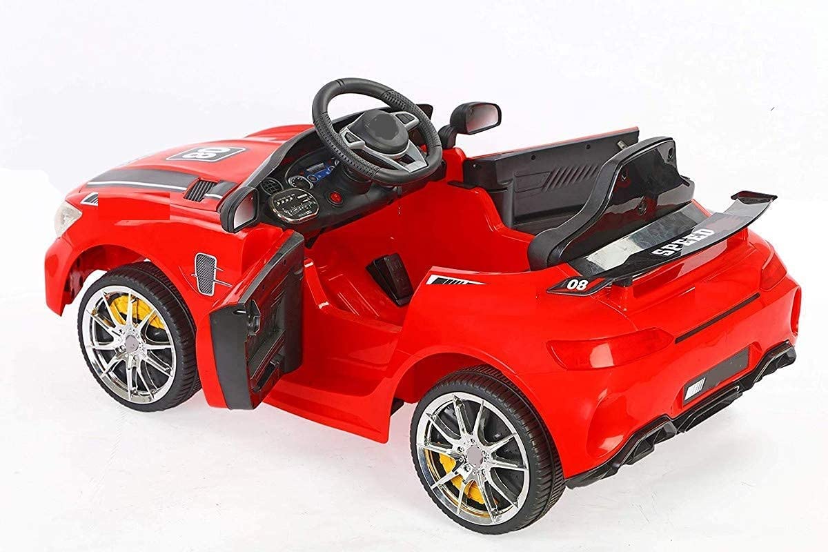 Rechargeable Battery Operated Ride-On Car for Kids (Red) Age 1 to 4 Years