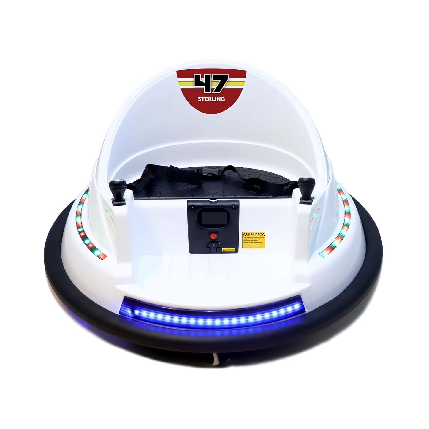 Battery Bumping Car for Kids | Battery Car for Child | Car for 2 to 4 Years Boy Girl - White