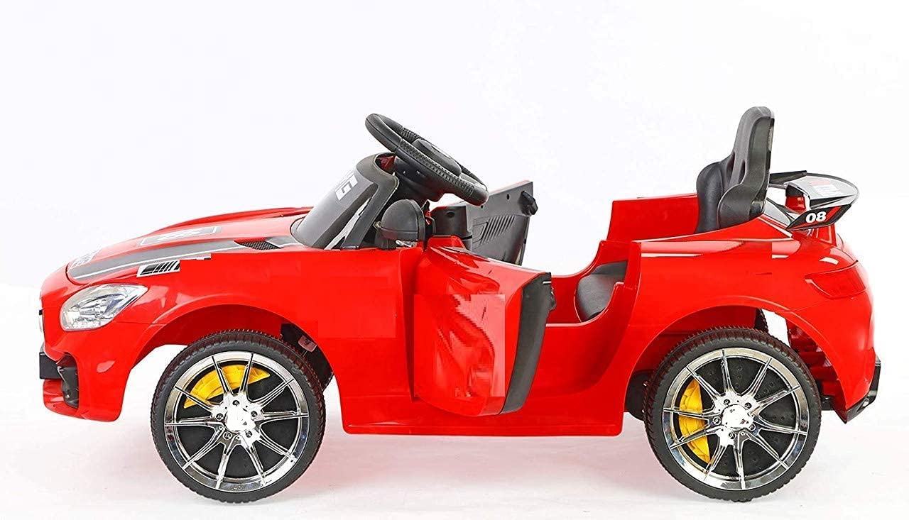 Rechargeable Battery Operated Ride-On Car for Kids (Red) Age 1 to 4 Years