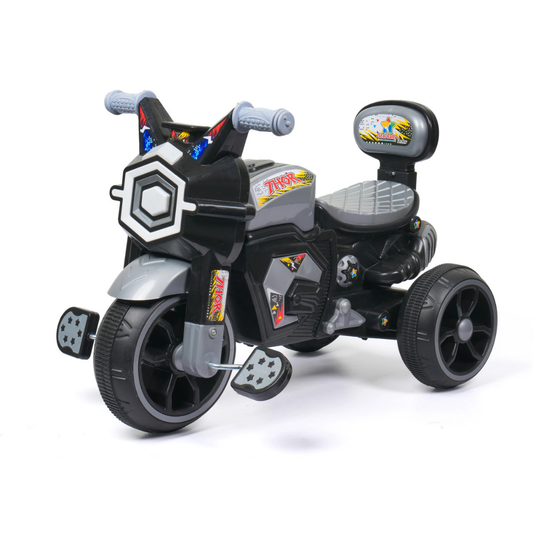 Ayaan Toys Baby Tricycle for Kids 1–3 Years | Non-Electric Kids Trike with Music & Horn and Light | Durable Pedal Tricycle with EVA Wheels & Safety Backrest | Boys & Girls Ride-On Cycle – Grey