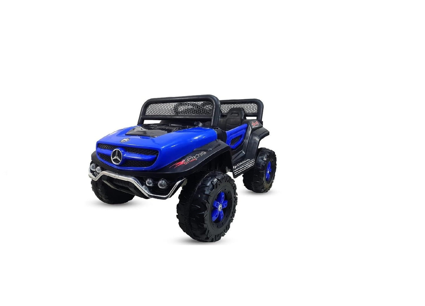Battery Operated Ride on Jeep for Kids with Music, Lights and Swing- Electric Remote Control Ride on Jeep for Children to Drive of Age 1 to 6 Years-Blue
