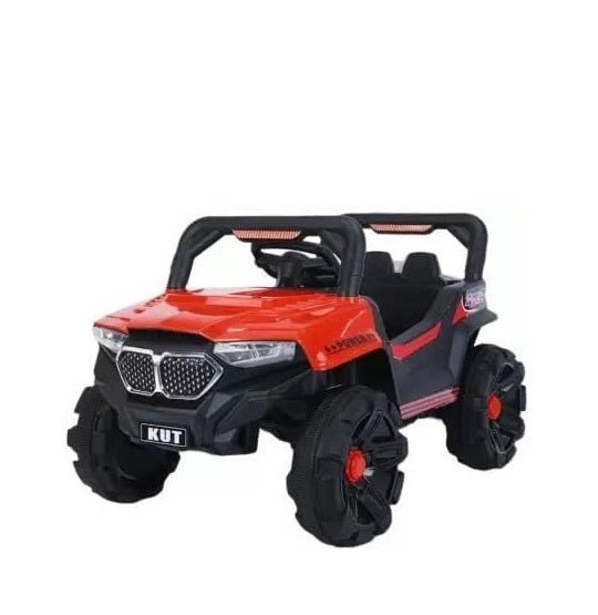 Battery Operated Car For Kids| SUV Ride-On Battery Operated Remote Control Jeep for Kids 1 to 4 Year - Red