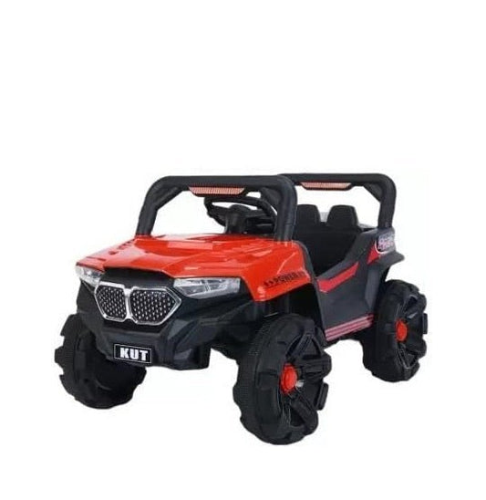 Battery Operated Car For Kids| SUV Ride-On Battery Operated Remote Control Jeep for Kids 1 to 4 Year - Red