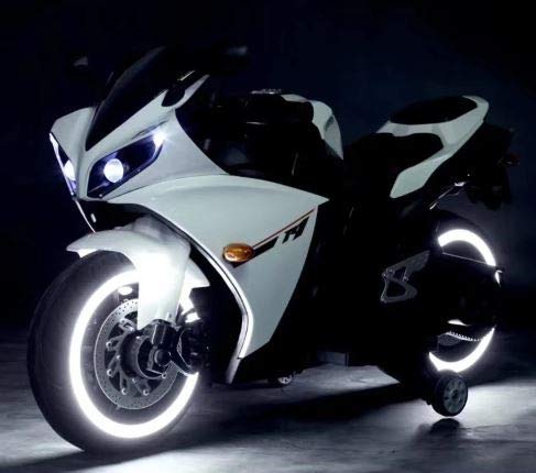 Electric R1 Bike For Kids | Bike For Child | R1 Bike For Kids | Age 1 to 8 Years - White